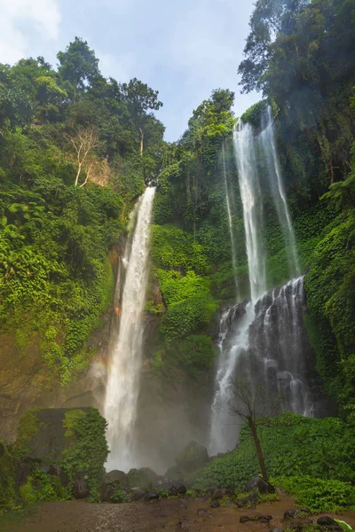 Güzel ve güçlü Sekumpul şelalesi