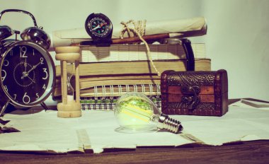 Gece Işık Ampüller eski vintage