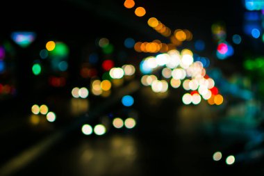 Soyut bokeh ışıklar arka plan bulanıklık