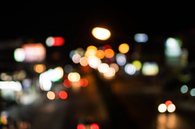 Soyut bokeh ışıklar arka plan bulanıklık