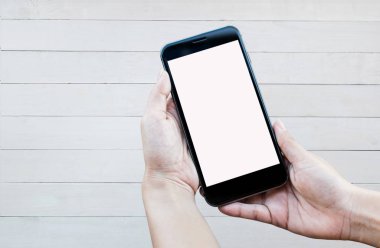 Businessman Working With Modern Devices, Digital Computer And Mobile Phone