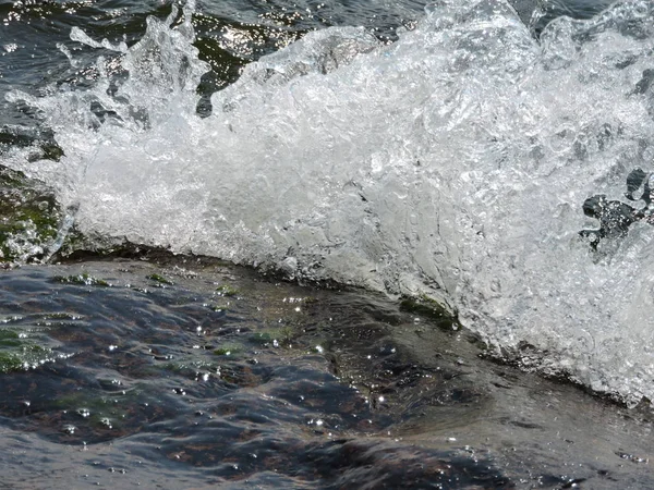 Cristal Wave Morza Bałtyckiego Finlandia — Zdjęcie stockowe