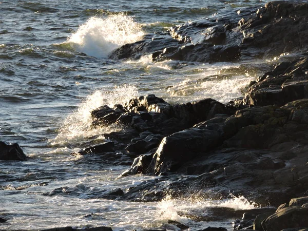 Große Wellen Der Ostsee — Stockfoto