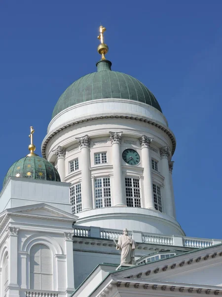 Uitzicht Kathedraal Helsinki — Stockfoto