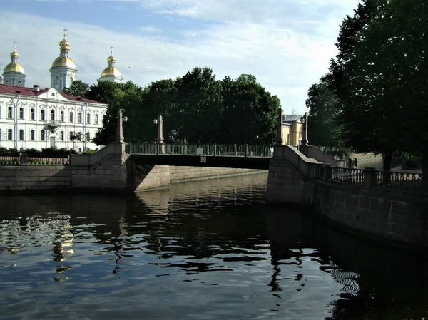 Saint Petersburg Kanalı Görünümü — Stok fotoğraf