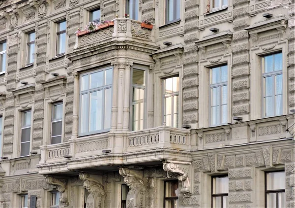 Вид Історичний Будинок Вулиці Санкт Петербурзі Росія — стокове фото