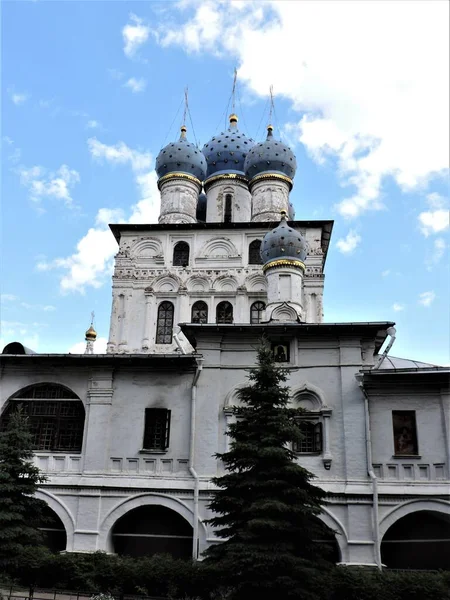 Oude Kathedraal Moskou Rusland — Stockfoto