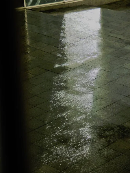Path Sunlight Rain — Stock Photo, Image