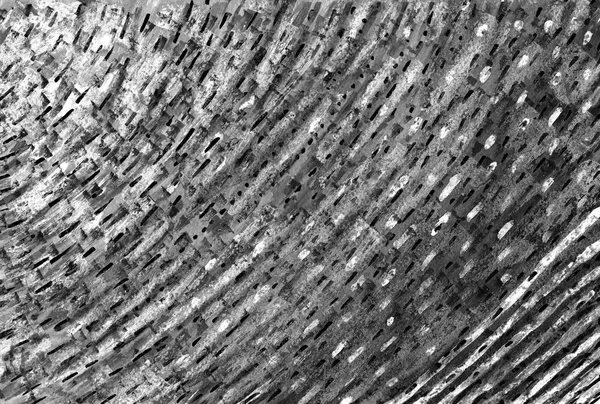 ブラシストロークを使用した抽象的な黒と白の背景. — ストック写真