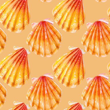 Sarı tarak Dikişsiz deseni.