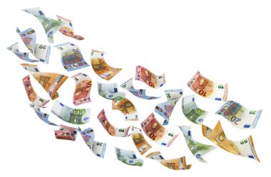 para euro euro banknot para geri bill