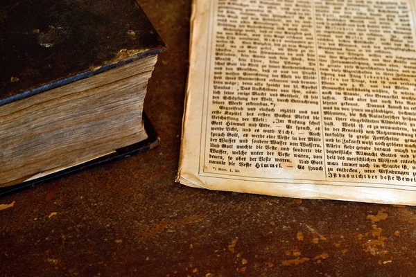Historia starego książeczka książki pamiętnik Magiczna książka — Zdjęcie stockowe