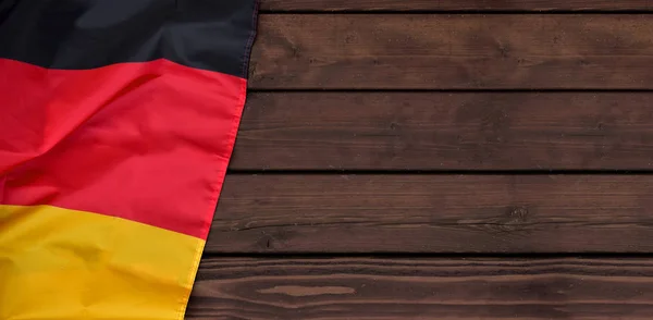 Bayrak bayrak Almanya Alman vatanseverlik siyah kırmızı altın — Stok fotoğraf