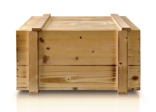 Caja de madera caja de madera caja de vino vino fruta verdadera vino —  Fotos de Stock