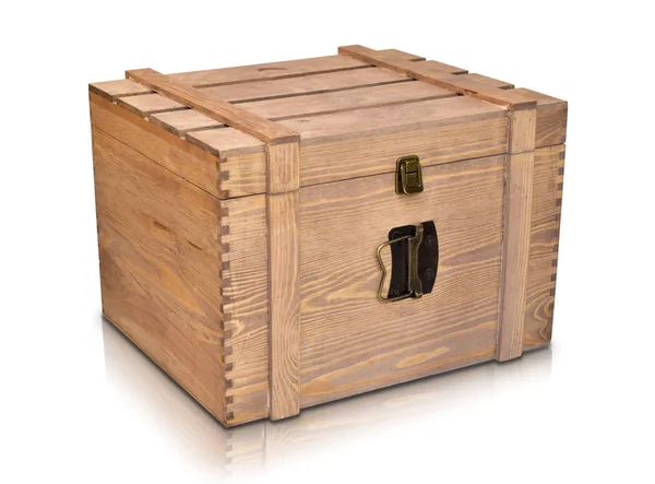 Box wood wooden box wine box true fruit wine Royalty Free Stock Photos