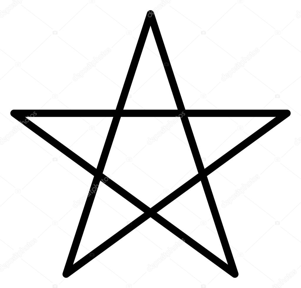 pentacle five-star magic wicca white rituals five