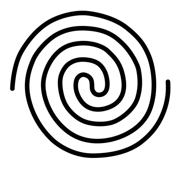 Espiral galáctica infinito energía flujo cósmico pantha rhei conexión — Archivo Imágenes Vectoriales