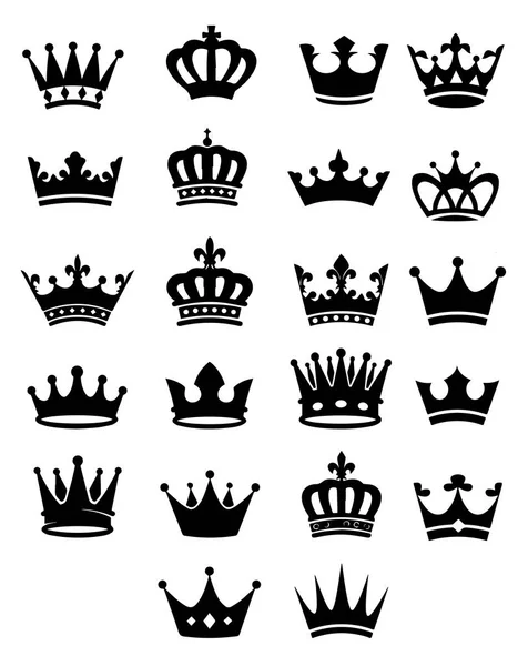 Crowns Kings Queens Prince Knight Royal Cases — Stock Photo, Image