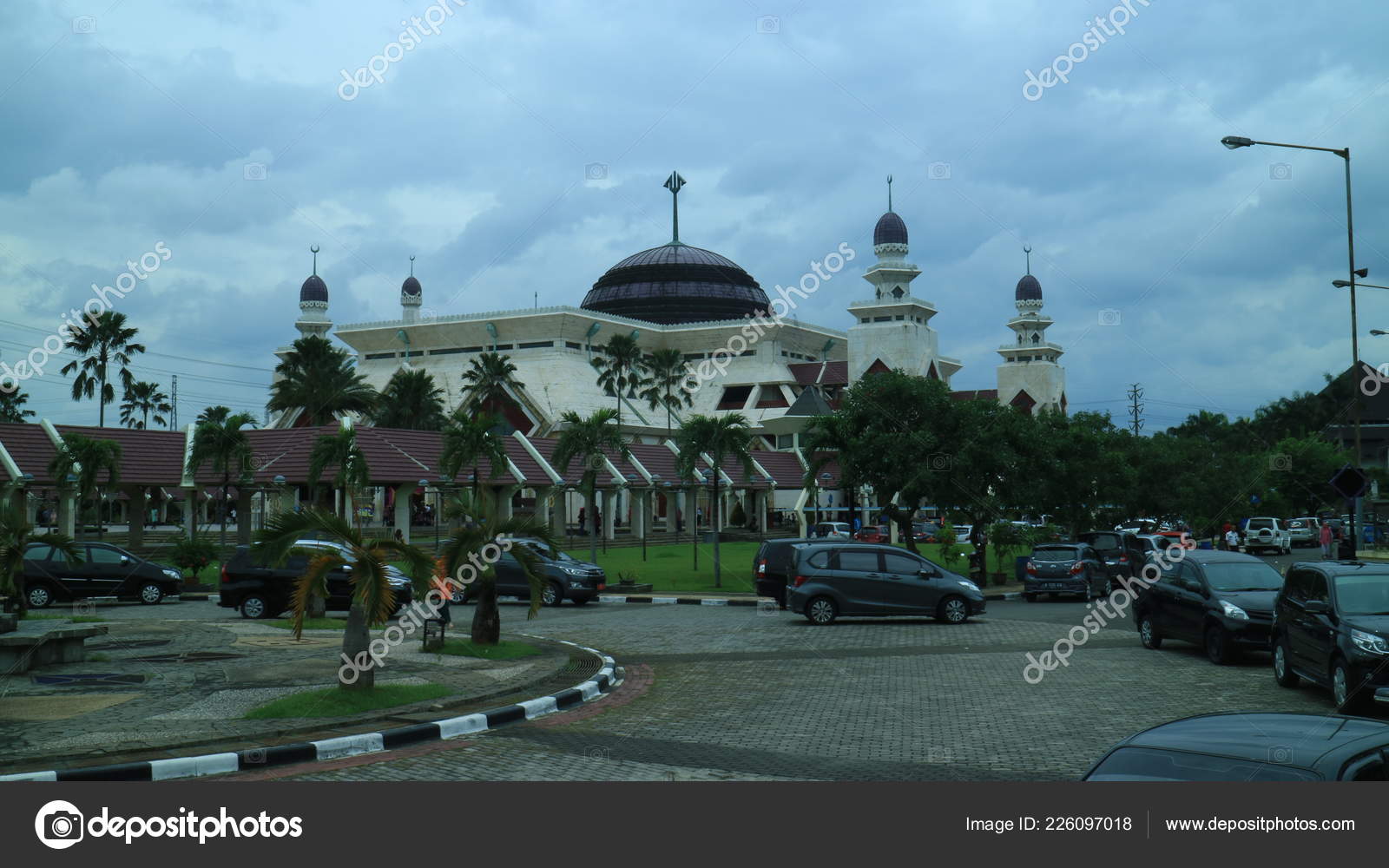 Jakarta Indonesia January 2017 Tin Mosque Miniature