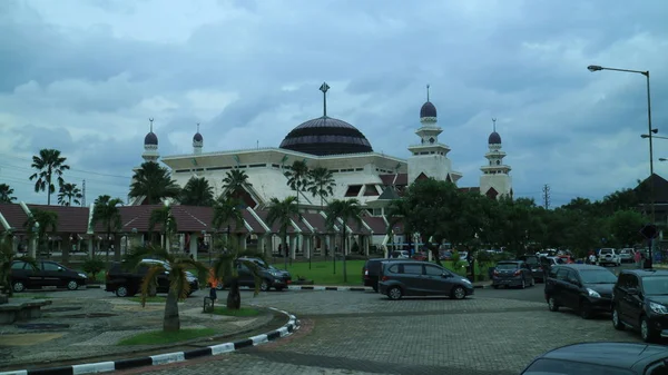 Jakarta Indonesien Januar 2017 Der Zinnmoschee Miniatur Von Indonesien Taman — Stockfoto