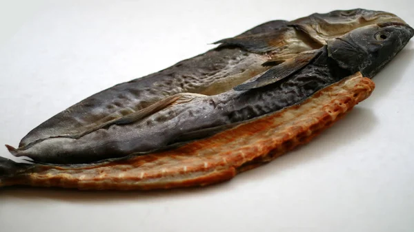 Close Dried Salted Fish — Stock Photo, Image