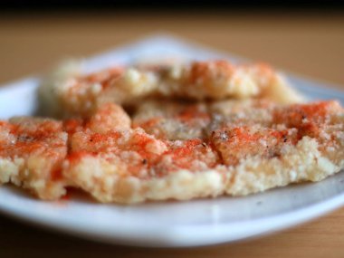 Shihlin çıtır tavuk. Shihlin alanında, Tayvan çok ünlü olan orijinal hawker biri.