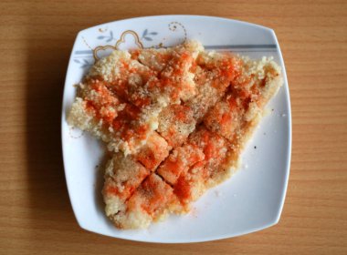 Shihlin çıtır tavuk. Shihlin alanında, Tayvan çok ünlü olan orijinal hawker biri.