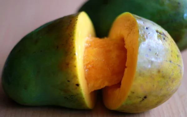 Avocado Mango Nuova Variante Del Mango Pasuruan Giava Orientale Indonesia — Foto Stock