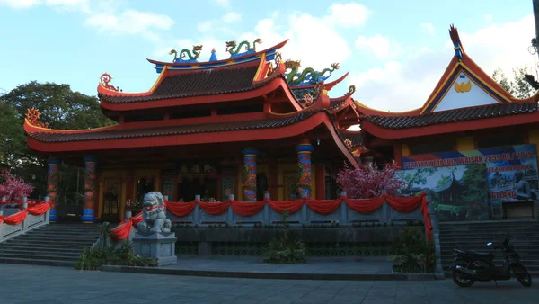 Magelang Indonesien December 2017 Liong Hok Bio Kinesiska Tempel Magelang — Stockfoto