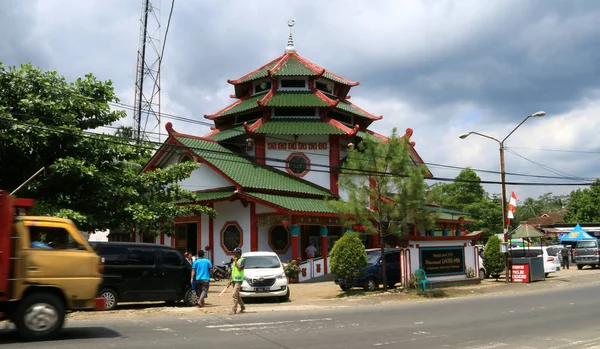 Purbalingga Indonesien Dezember 2017 Muhammad Cheng Hoo Moschee Eine Chinesisch — Stockfoto