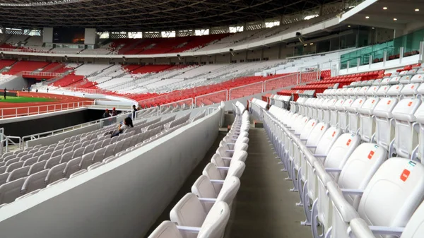 Jakarta Indonésie Janvier 2018 Siège Gelora Bung Karno Stadium Dans — Photo