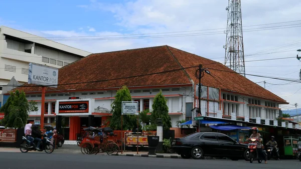 印度尼西亚马吉朗 2018年2月6日 马吉朗邮局 1835 1845 年由荷兰人建造 — 图库照片