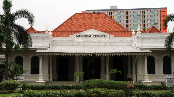 Jacarta Indonésia Fevereiro 2018 Museu Têxtil Jacarta Museu Tekstil Palmerah — Fotografia de Stock