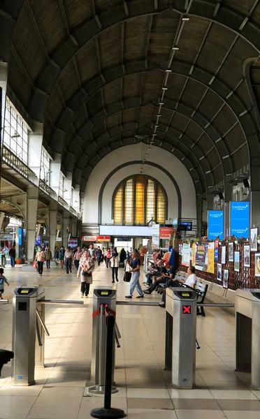 Jakarta Indonesien April 2018 Hall Kota Järnvägsstation Jakarta Old City — Stockfoto