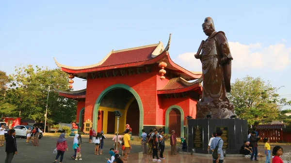 Semarang Indonezja Czerwca 2018 Sam Poo Kong Temple Lub Gedung — Zdjęcie stockowe