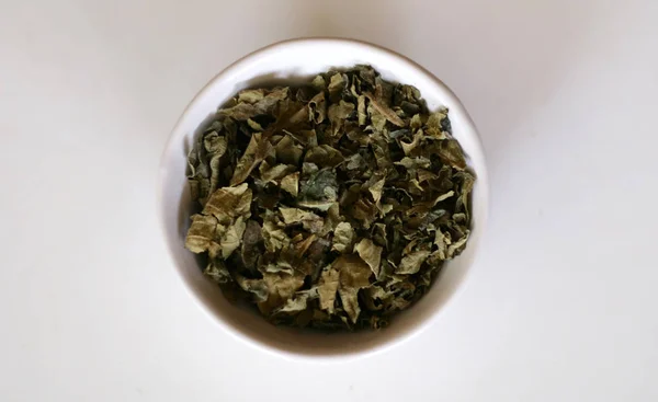 Fig Leaf Tea Kiváló Forrása Rost Vitaminok Ásványi Anyagok Teljes — Stock Fotó