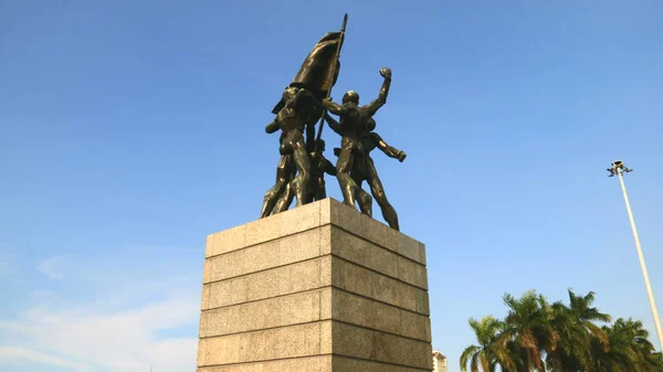 Dżakarta Indonezja Lutego 2019 Pomnik Ikady Rejonie Pomnika Narodowego Monas — Zdjęcie stockowe