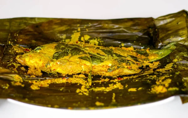 Pepes Ikan Oder Fischpepes Indonesisches Essen Art Und Weise Lebensmittel — Stockfoto