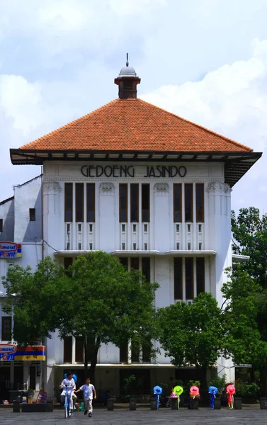 Jakarta Indonesia February 2019 Gedoeng Jasindo Kota Tua Former Building — Stock Photo, Image