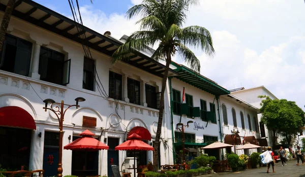 Jakarta Indonésie Février 2019 Bâtiment Ancien Historique Dans Vieille Ville — Photo