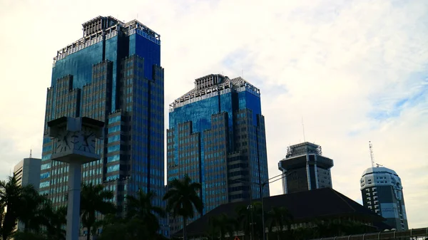 ジャカルタ インドネシア 2019 銀行インドネシア インドネシア共和国 ジャカルタ中心部の タムリン通りの中央銀行を構築 — ストック写真