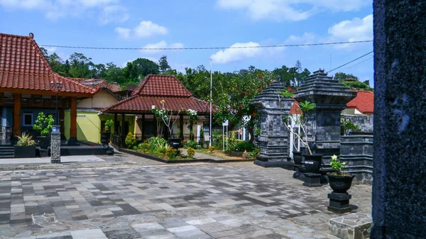 Magelang Indonésie Juin 2019 Pendopo Mantyasih Pavillon Mantyasih Dans Village — Photo