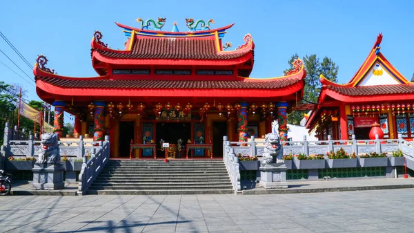 印度尼西亚马吉朗 2019年6月6日 中国寺庙狮子山 中爪哇马吉朗 建于1864年由卡皮廷贝科恩维或贝乔克洛克 — 图库照片