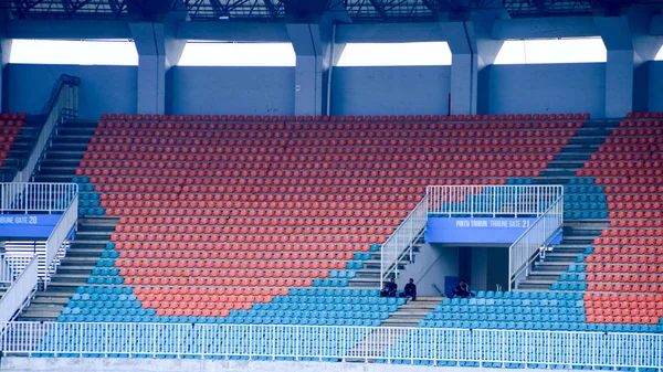 Bogor Indonesia Junio 2019 Asiento Estadio Pakansari Cibinong Java Occidental — Foto de Stock