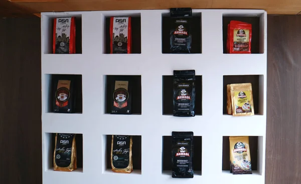 Yakarta Indonesia Septiembre 2019 Exhibición Café Aceh Festival Kopi Nusantara — Foto de Stock