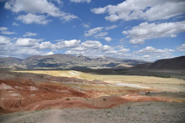 Rojo Altai Marte Paisaje —  Fotos de Stock
