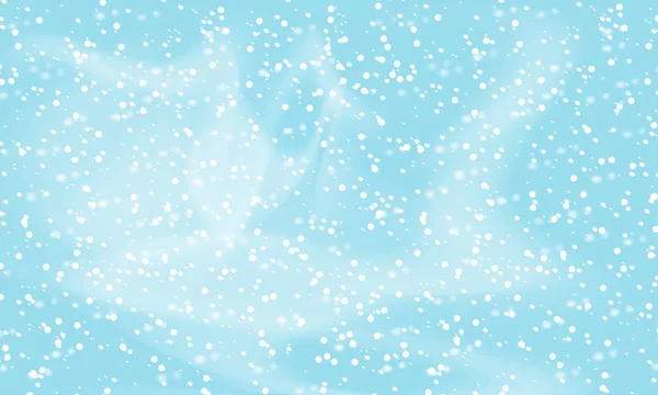 Spadające Tle Śniegu Ilustracja Wektorowa Płatki Śniegu Zima Śnieg Niebo — Wektor stockowy