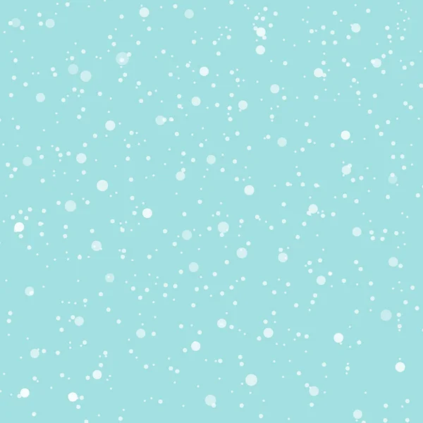 Fond Neige Tombant Illustration Vectorielle Avec Flocons Neige Ciel Neige — Image vectorielle