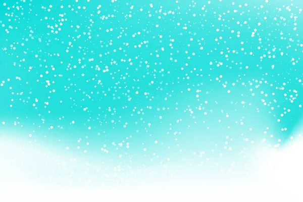 落下の雪の背景 雪の結晶のベクトル図 冬の空に雪が降る Eps — ストックベクタ