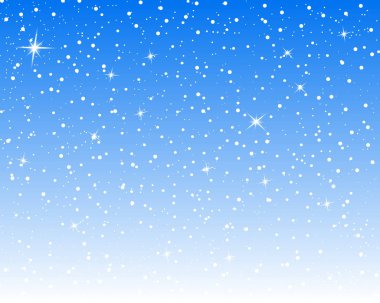 Düşen kar arka plan. Kar taneleri ile vektör çizim. Gökyüzü kar kış. EPS 10.